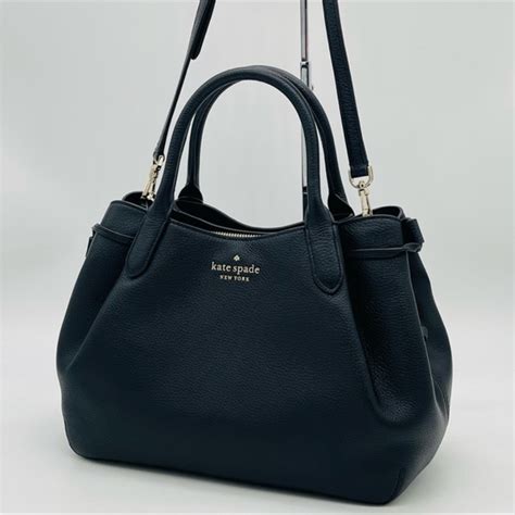 is kate spade leather